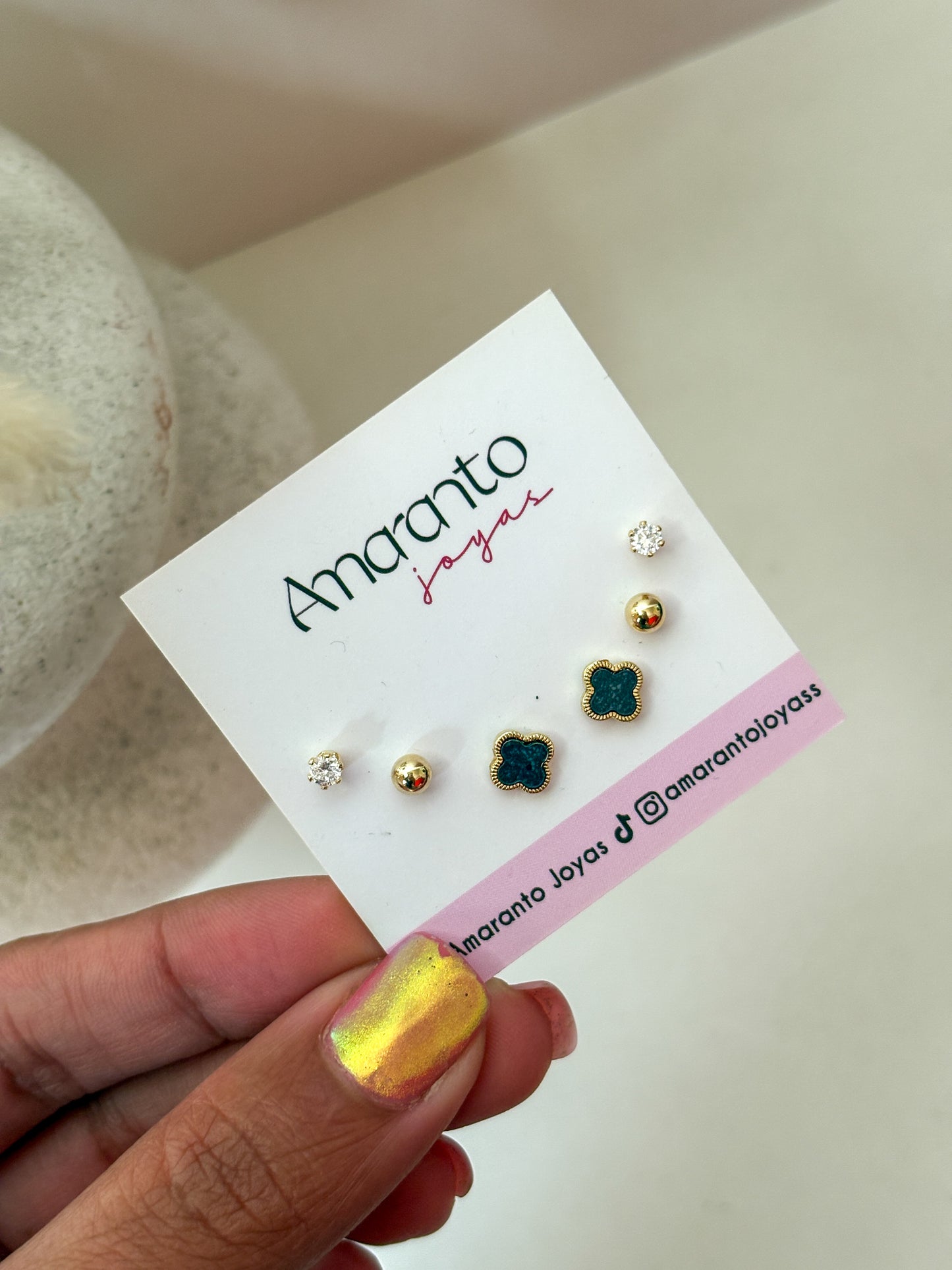 Aretes pack triple