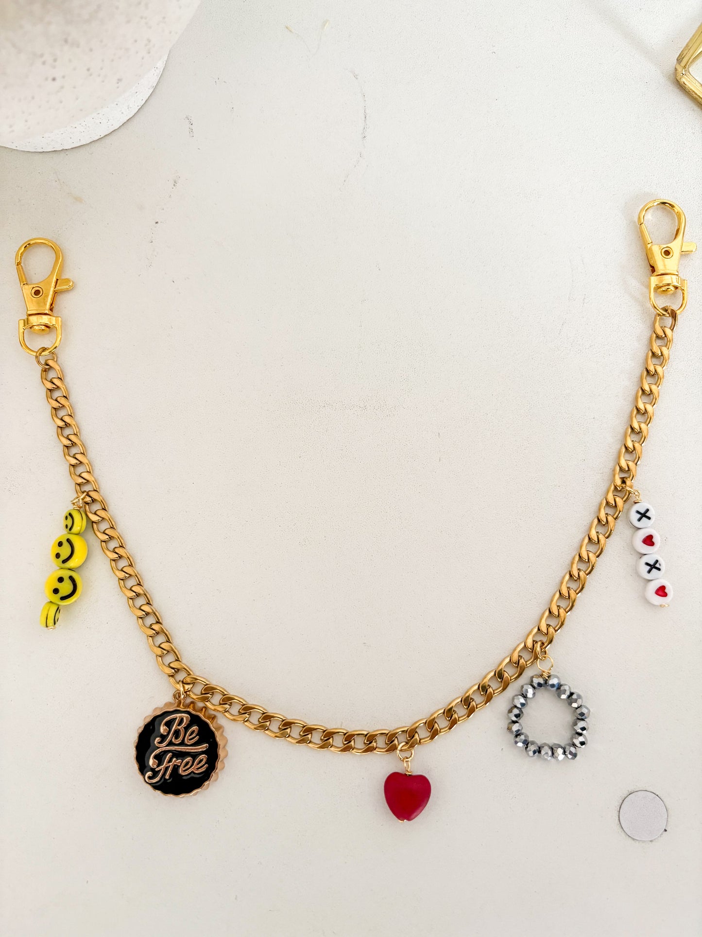 Charm Cadena plana maxi