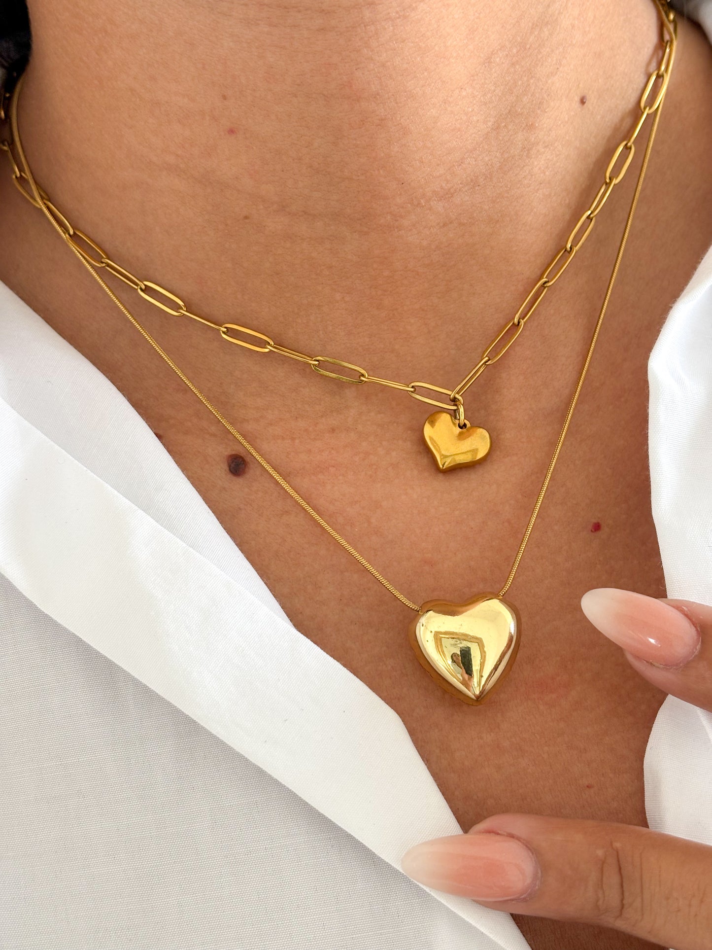 Collar corazón sagrado