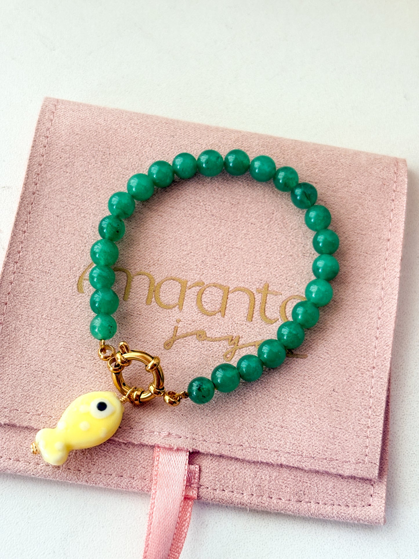 Pulsera jades timón