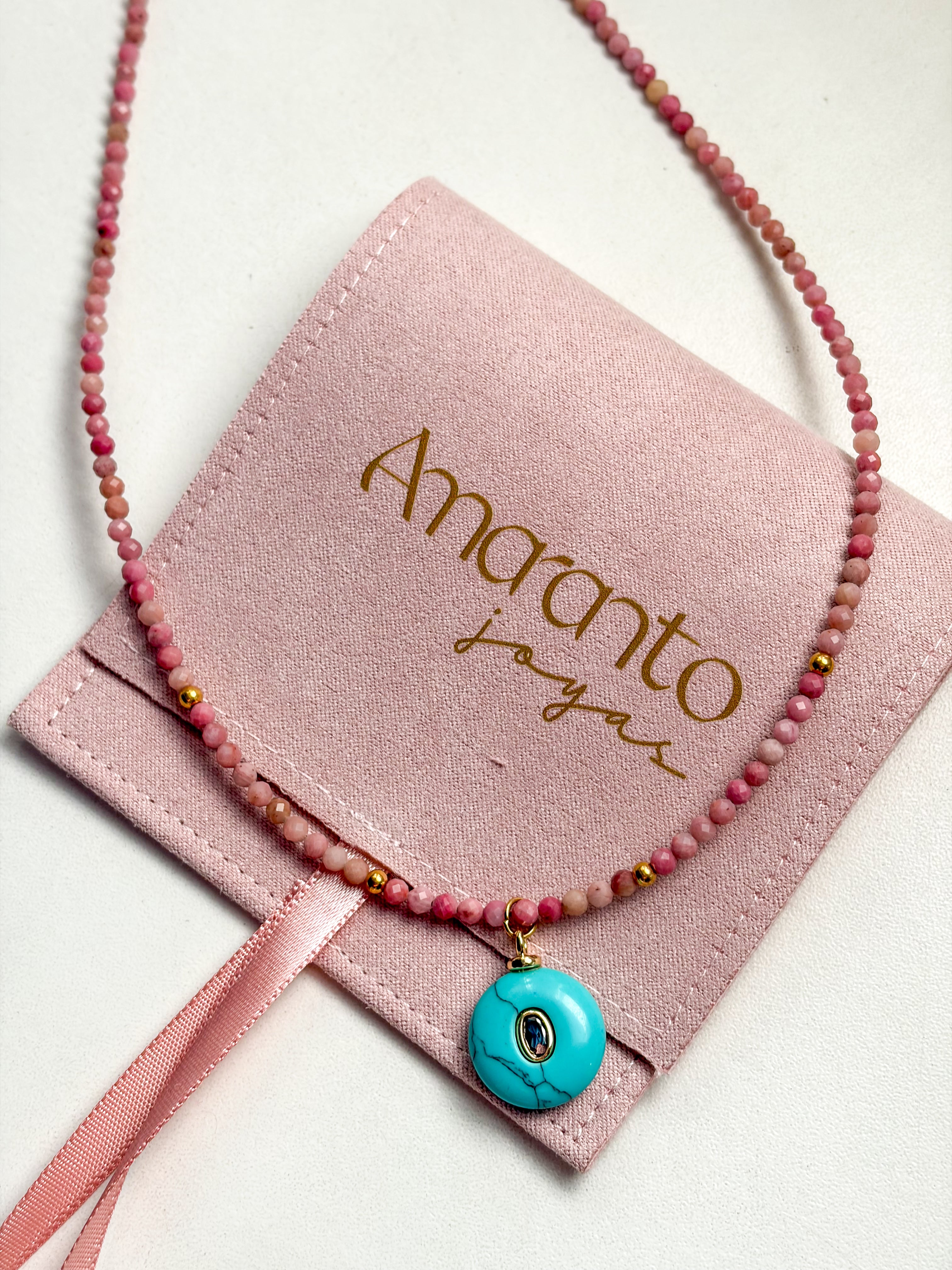Collar Rodonita