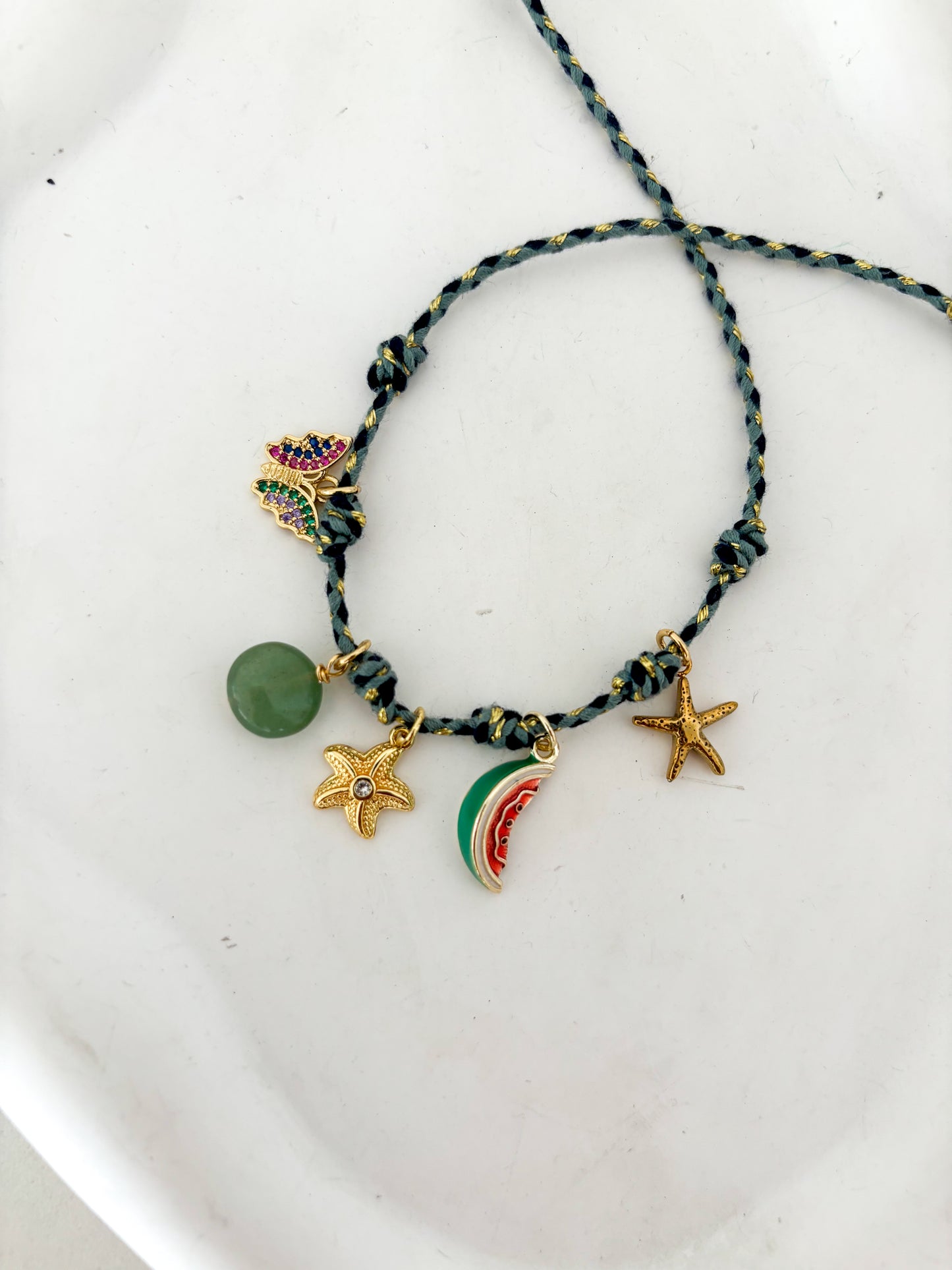 Pulsera encanto nudos
