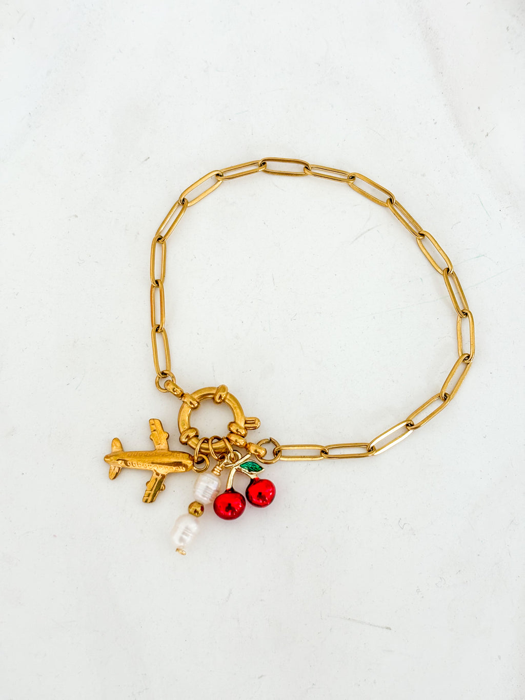 Pulsera encanto timón