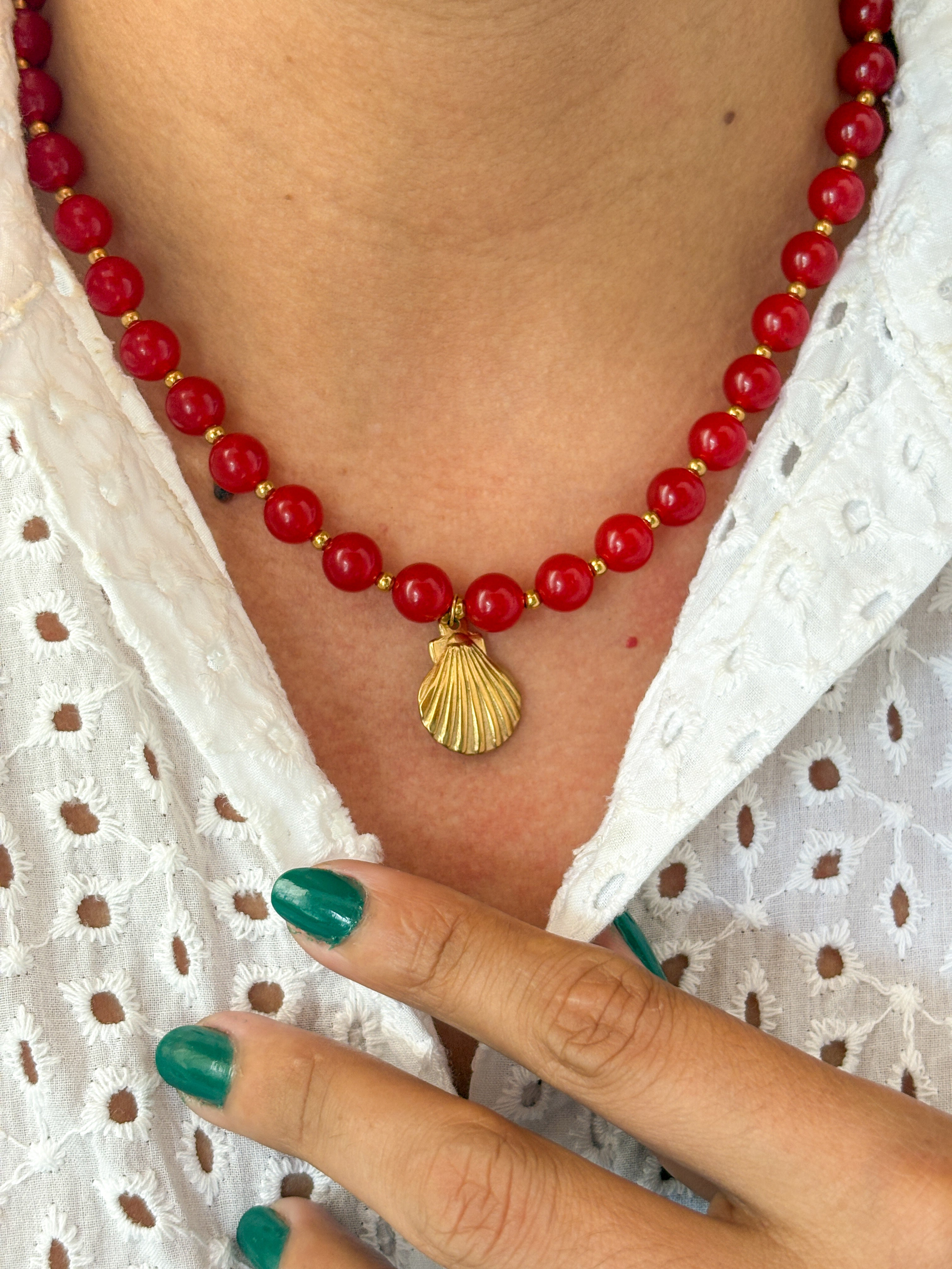 Collar piedras Ágatas