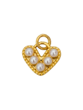 Corazón en perlas