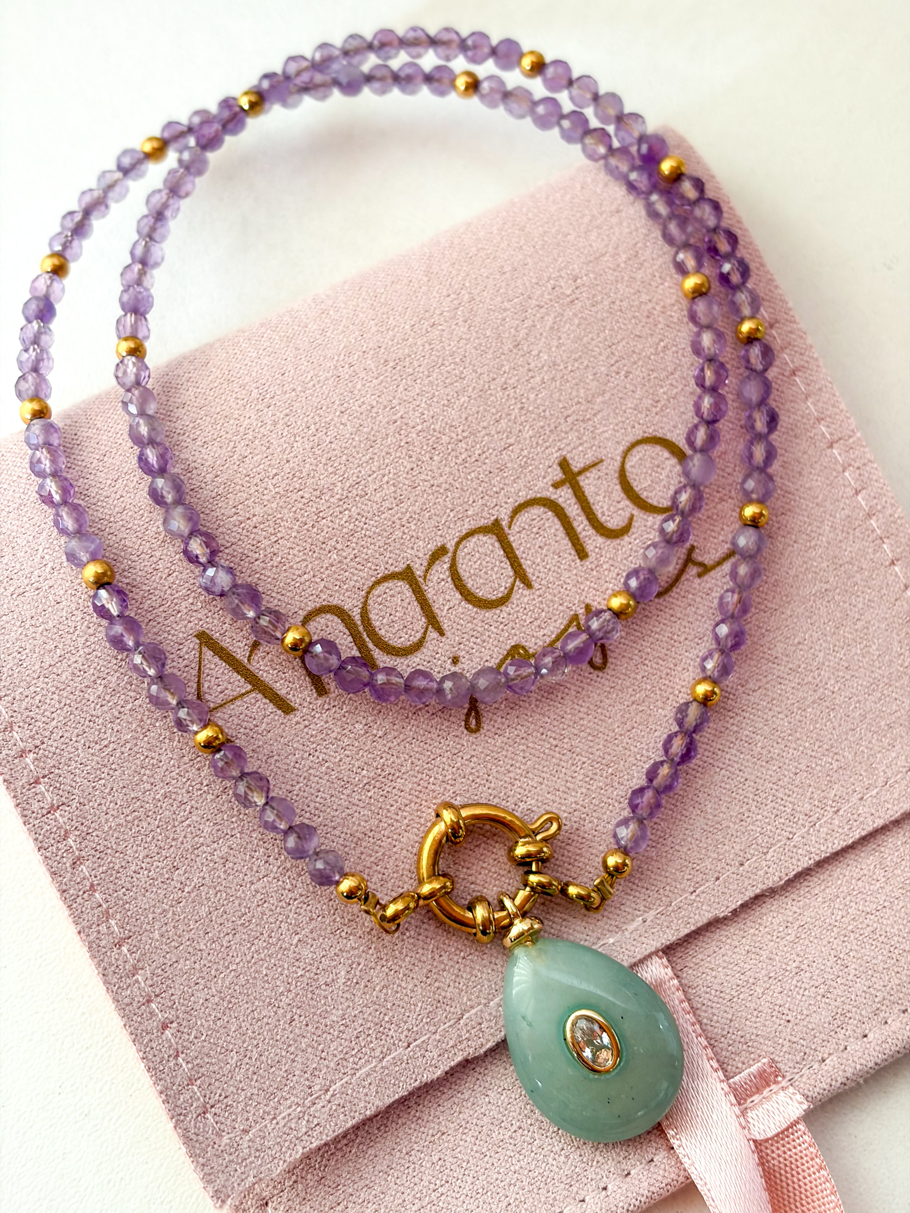 Collar amatista