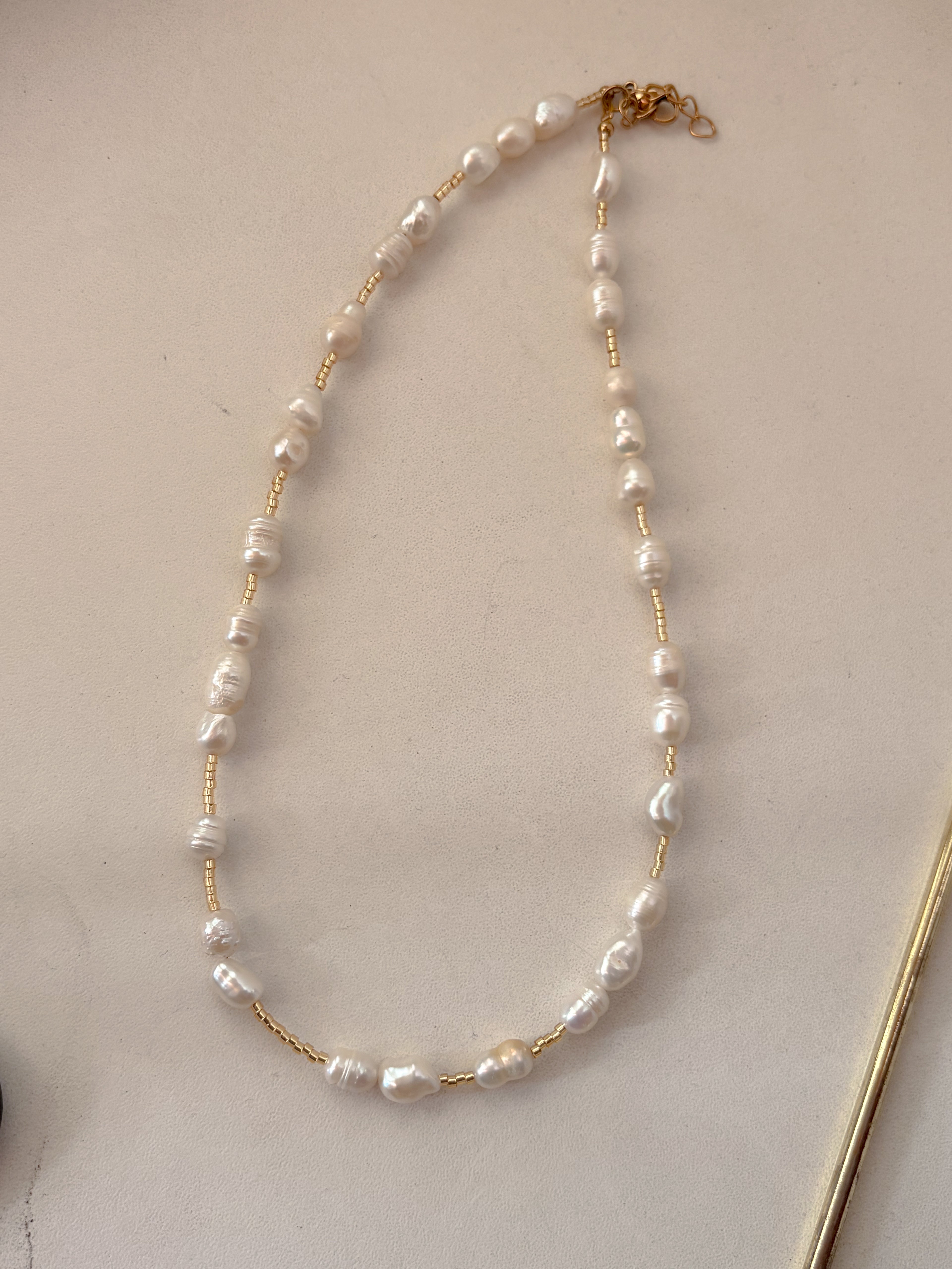 Collar perlas Cool