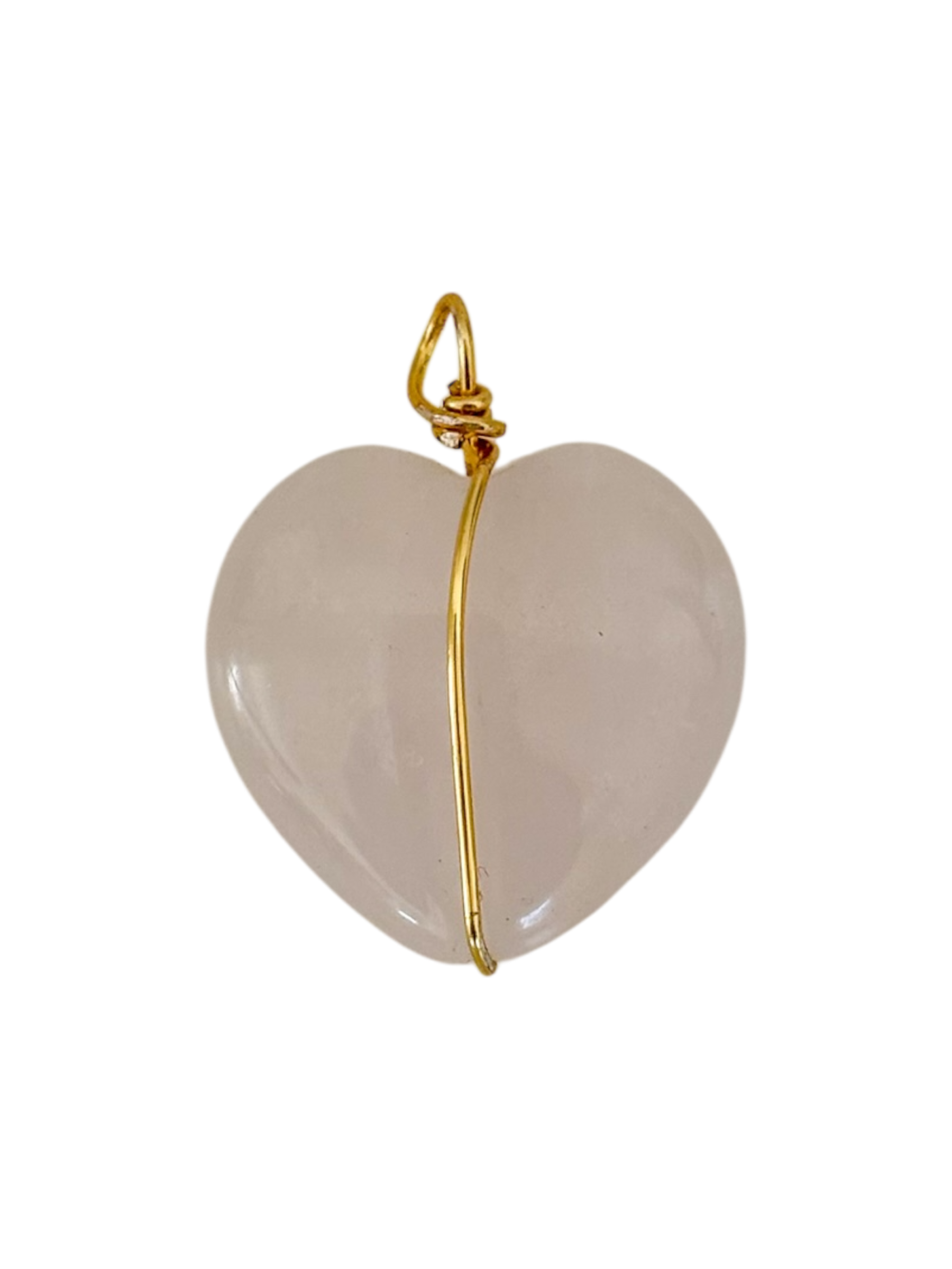 Corazón cuarzo rosa