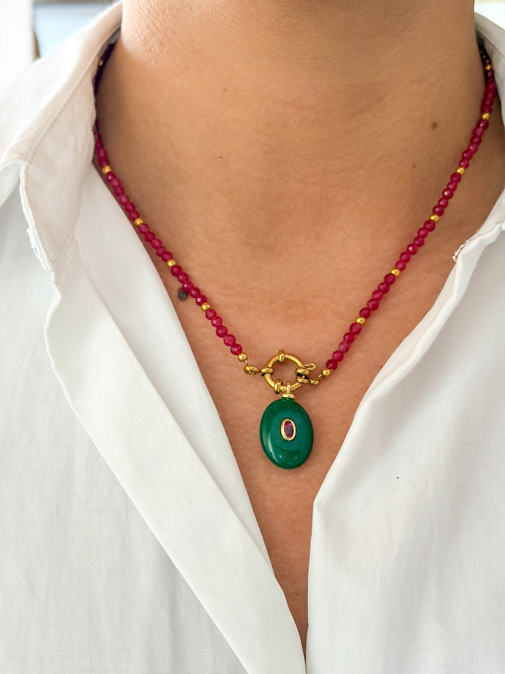 Collar Rubí