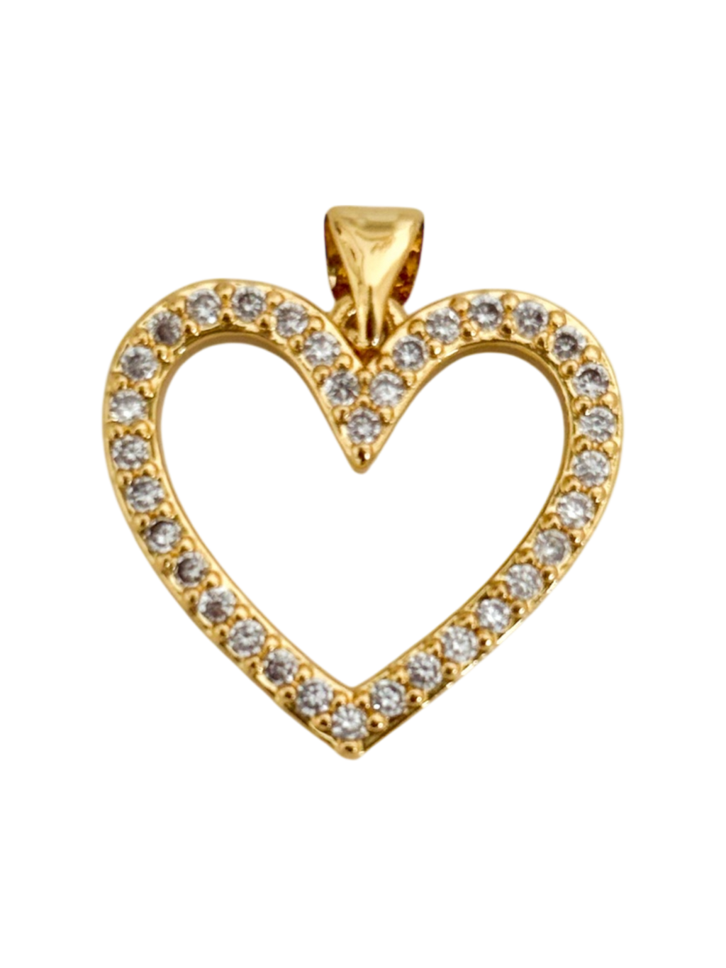 Corazón circon grande