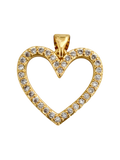 Corazón circon grande