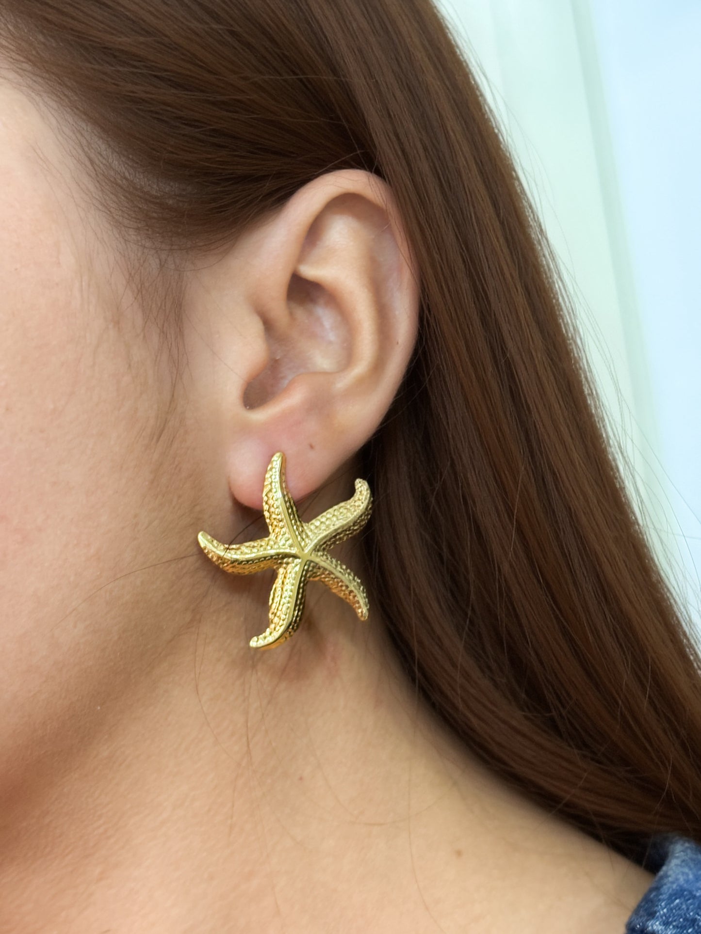 Aretes estrella de mar