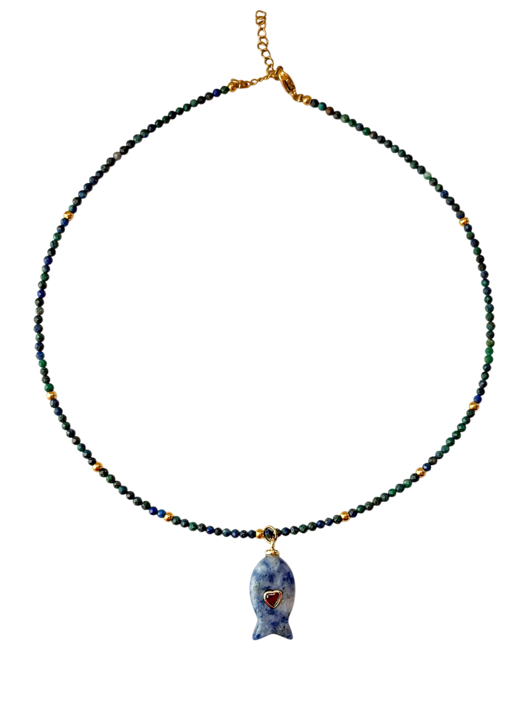 Collar Azurita