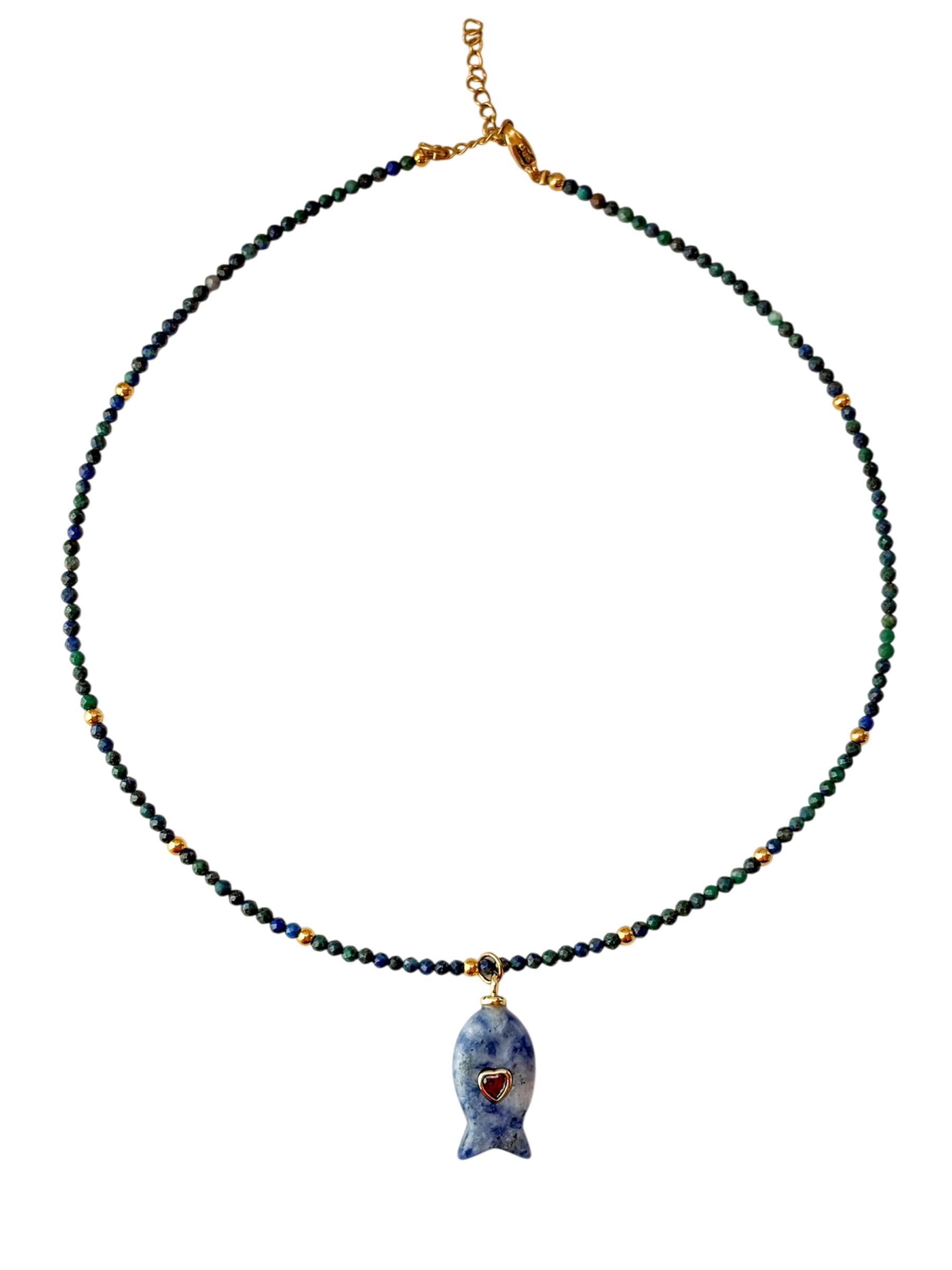Collar Azurita