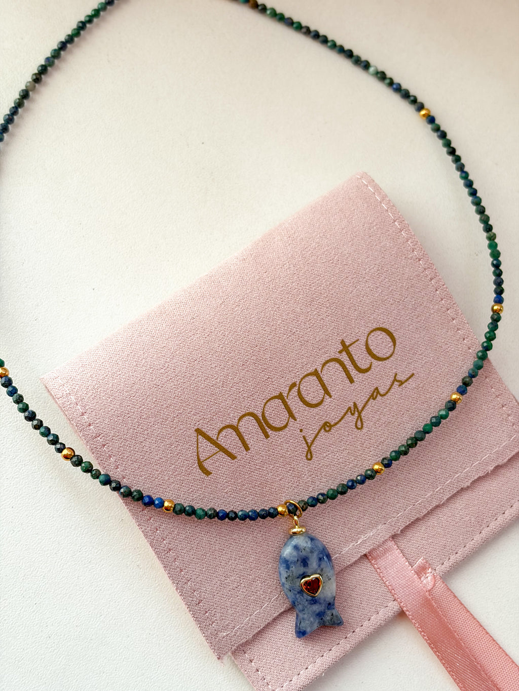 Collar Azurita