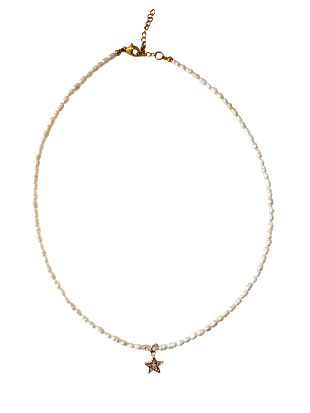 Collar perlas mini mini
