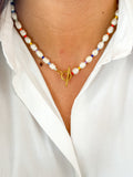 Collar perlas color