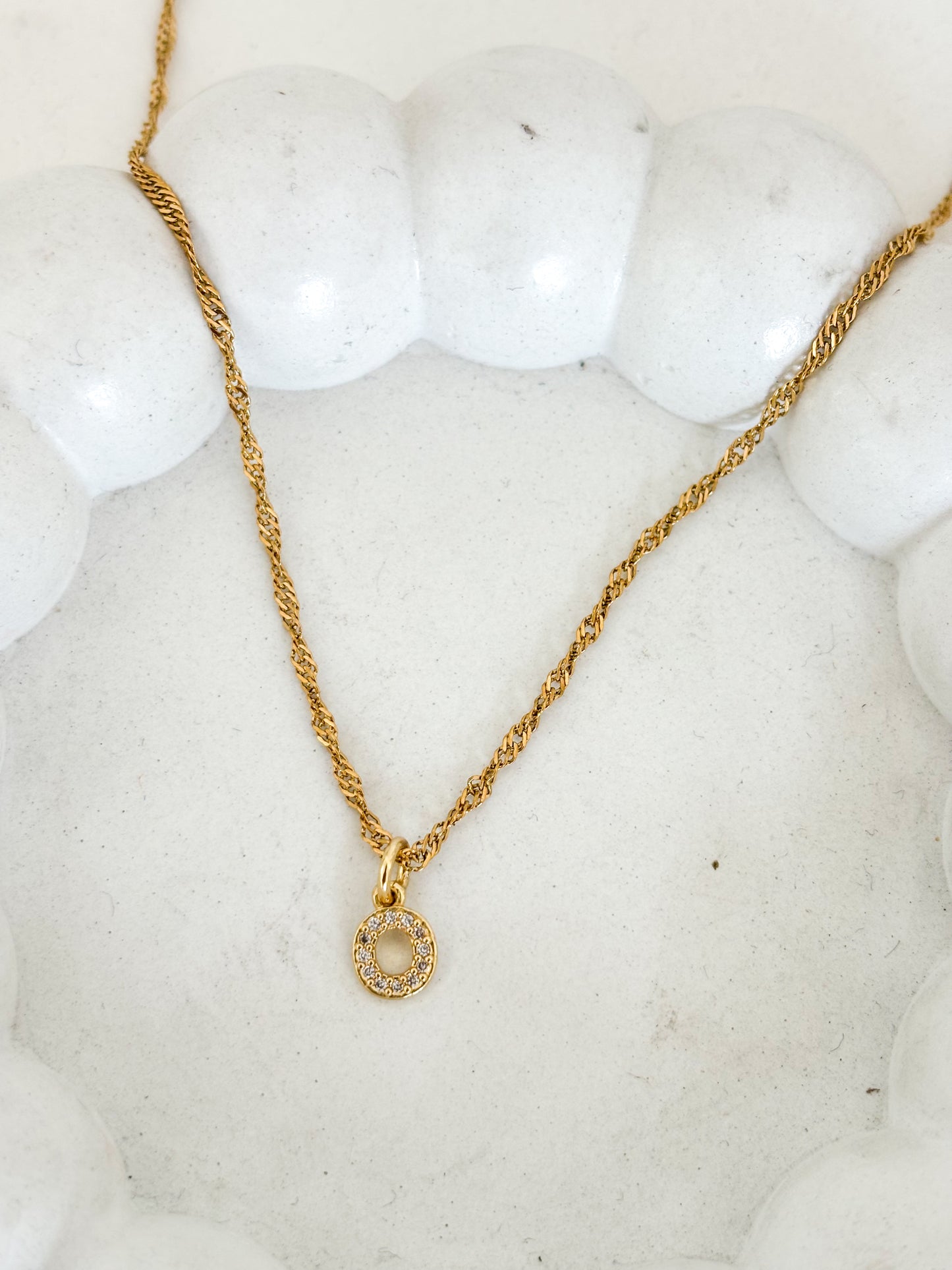 Collar Inicial Circon