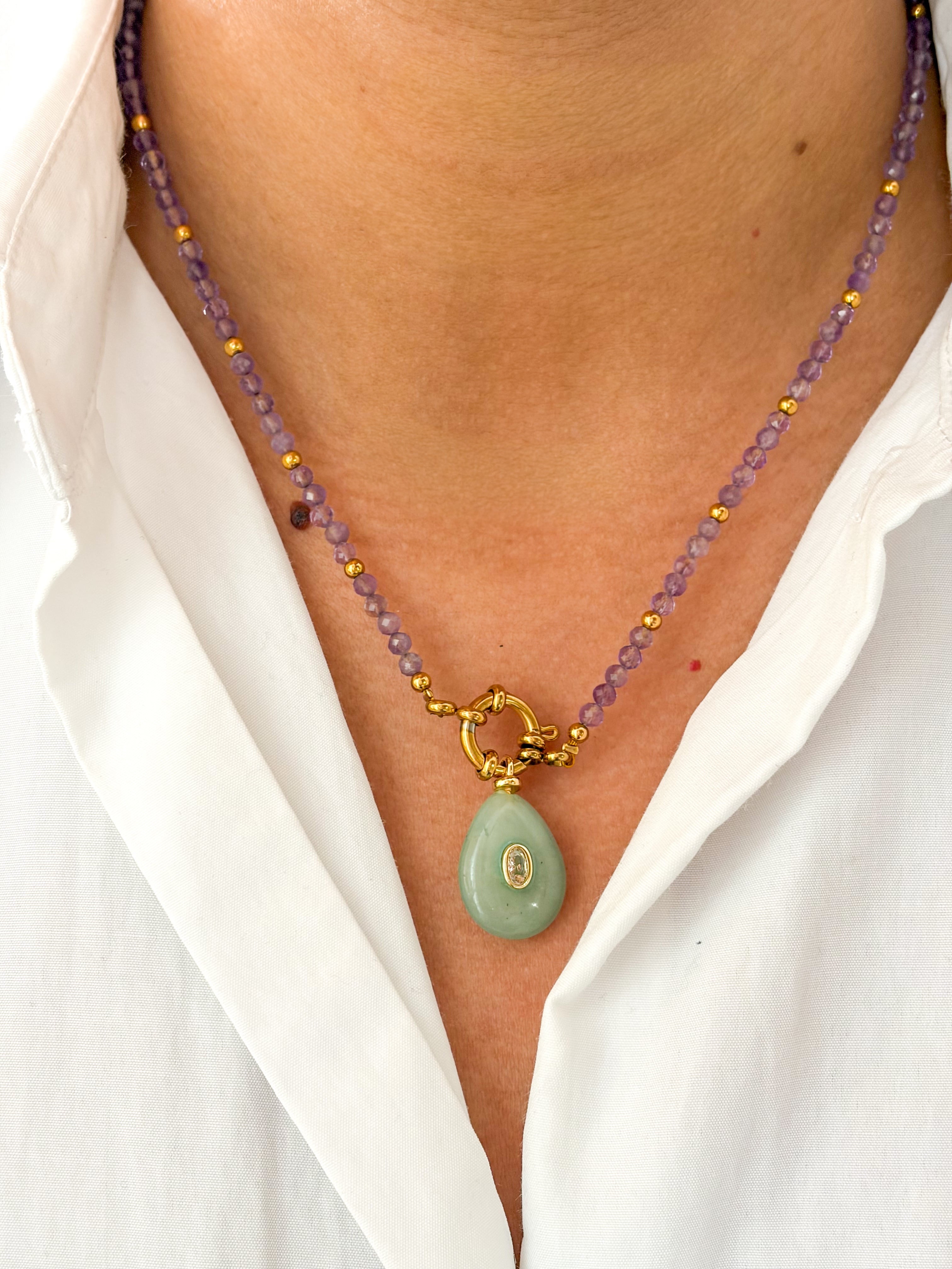 Collar amatista