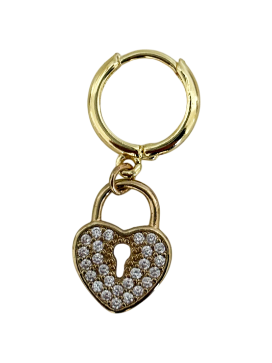 Charm corazón circon