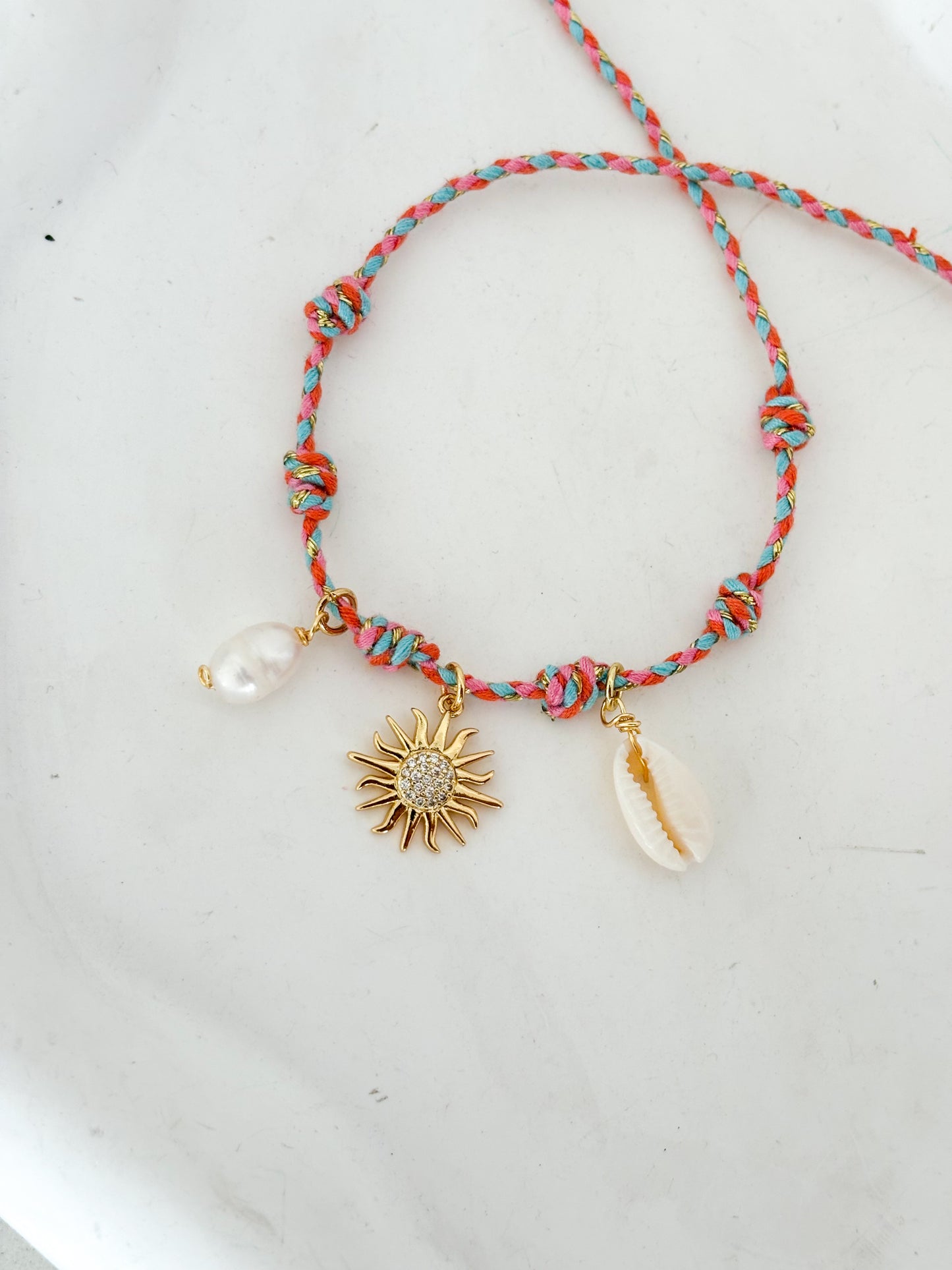 Pulsera encanto nudos