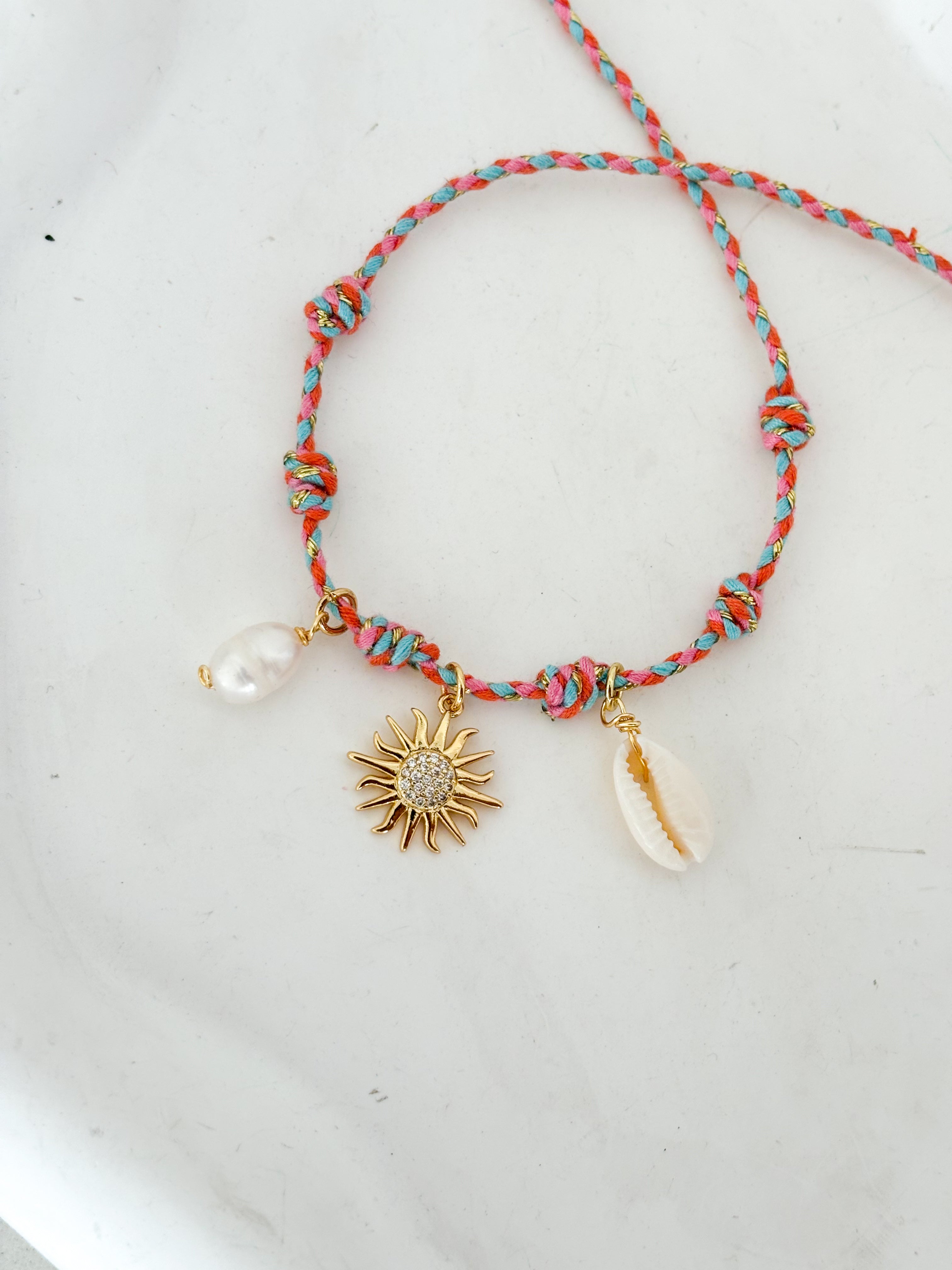 Pulsera encanto nudos