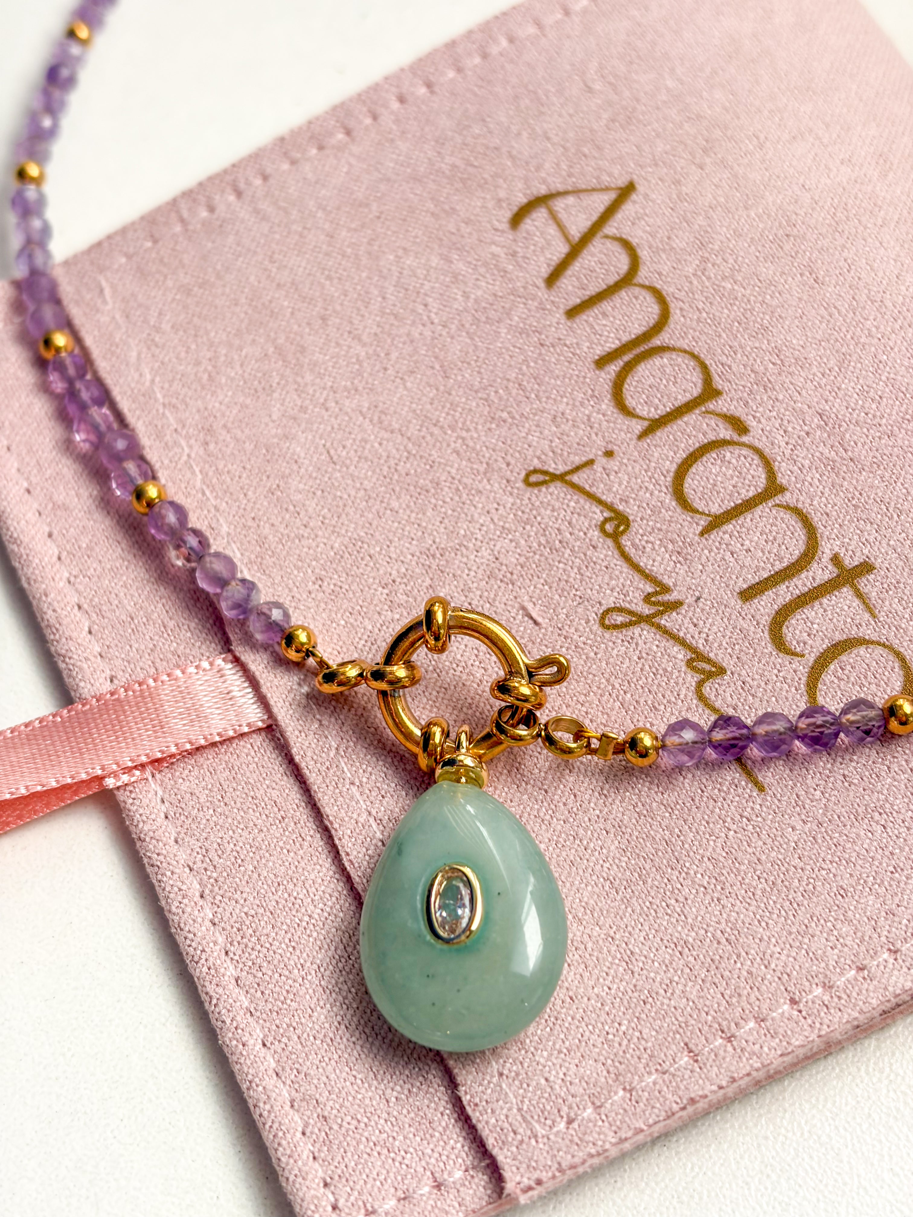 Collar amatista