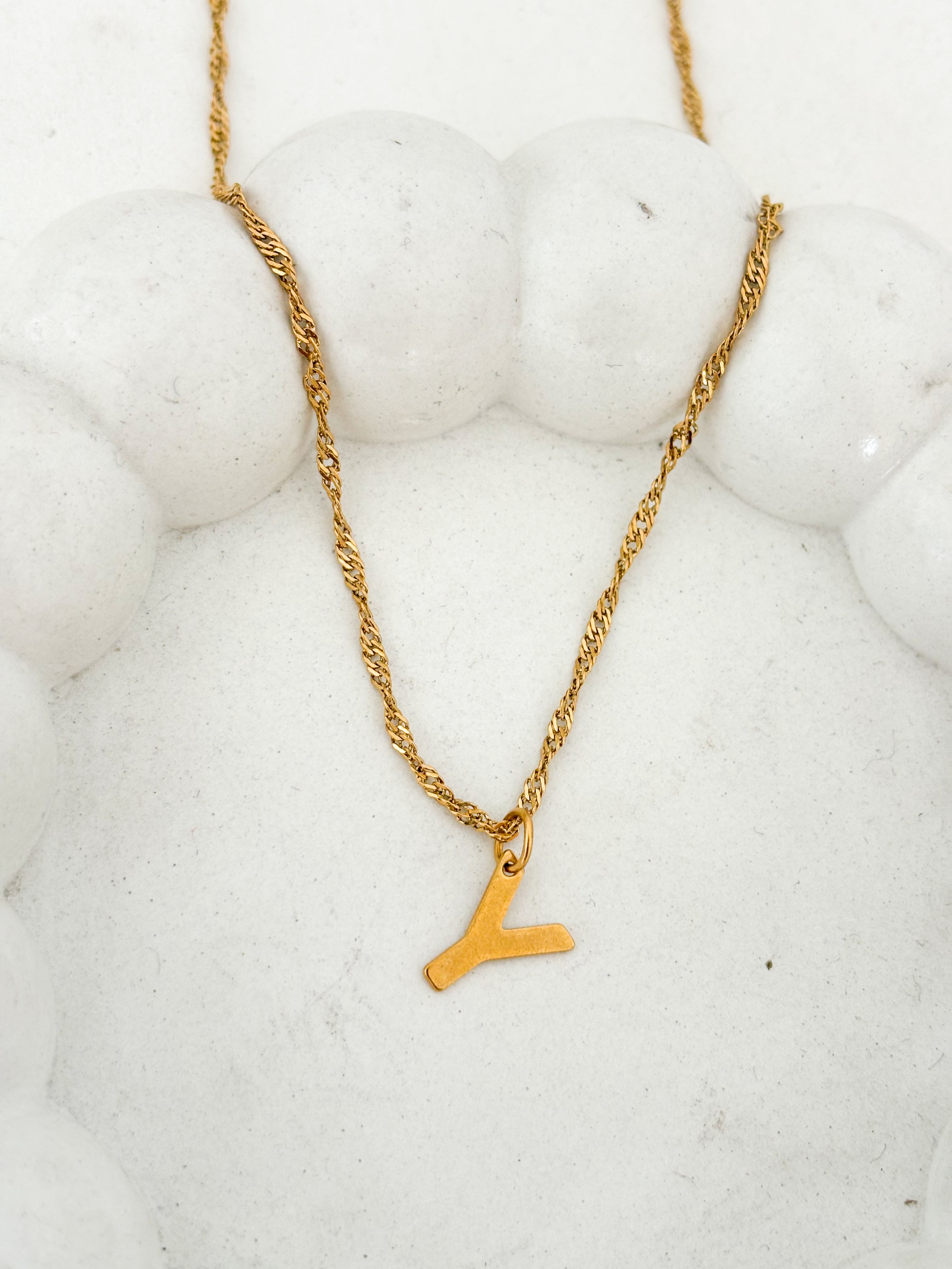 Collar inicial acero