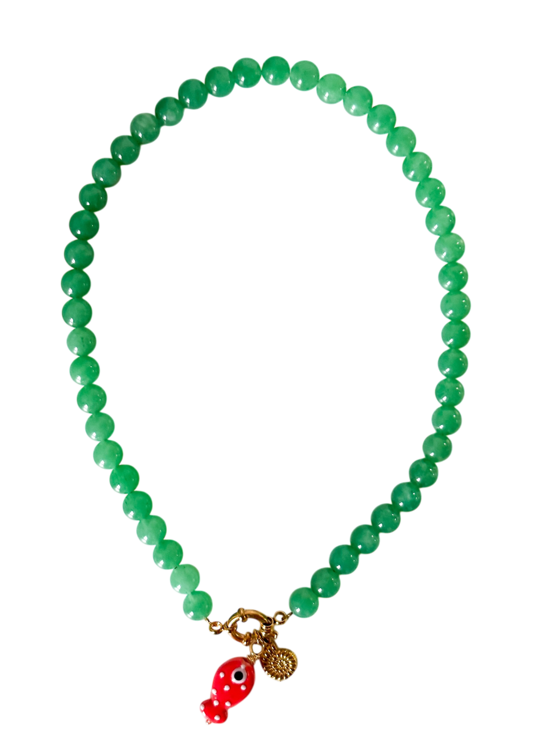 Collar piedras de jades